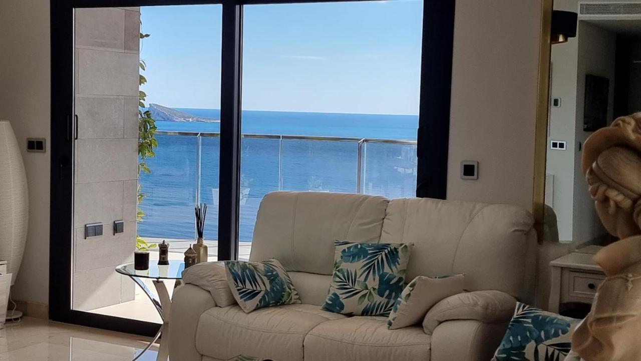 Ferienwohnung Sunset Waves Benidorm Julieta Vistas Al Mar Premium 200 Mt2 Con Jacuzzi En Terraza Exterior foto