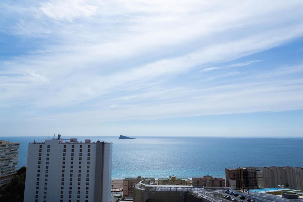 Ferienwohnung Sunset Waves Benidorm Julieta Vistas Al Mar Premium 200 Mt2 Con Jacuzzi En Terraza Exterior foto