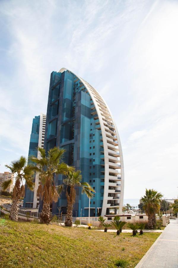 Ferienwohnung Sunset Waves Benidorm Julieta Vistas Al Mar Premium 200 Mt2 Con Jacuzzi En Terraza Exterior foto