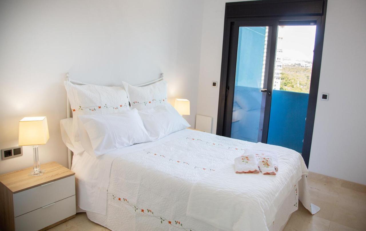 Ferienwohnung Sunset Waves Benidorm Julieta Vistas Al Mar Premium 200 Mt2 Con Jacuzzi En Terraza Exterior foto