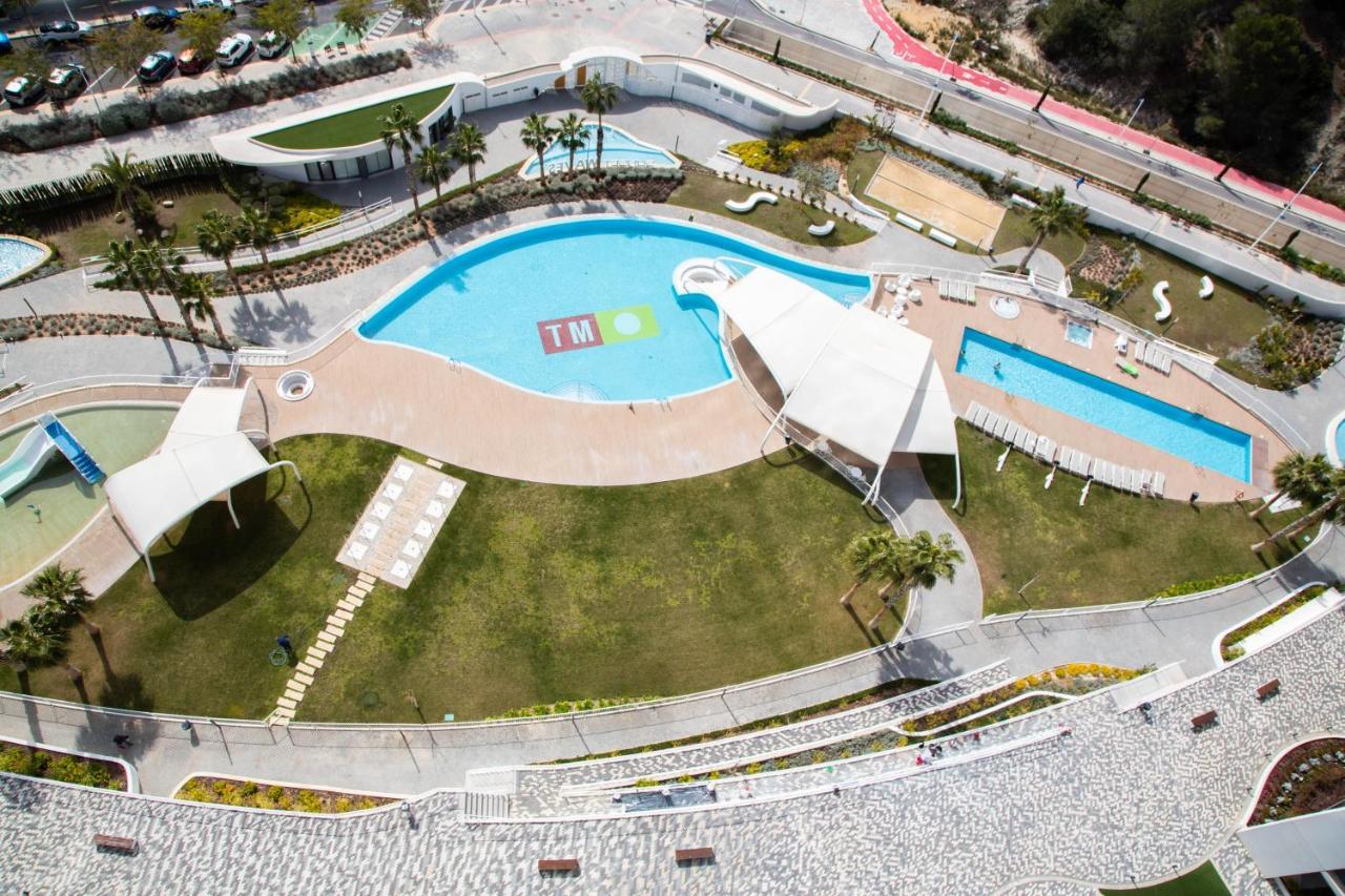 Ferienwohnung Sunset Waves Benidorm Julieta Vistas Al Mar Premium 200 Mt2 Con Jacuzzi En Terraza Exterior foto